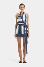 Load image into Gallery viewer, Sir The Label Dazed Wrap Halter Mini Dress
